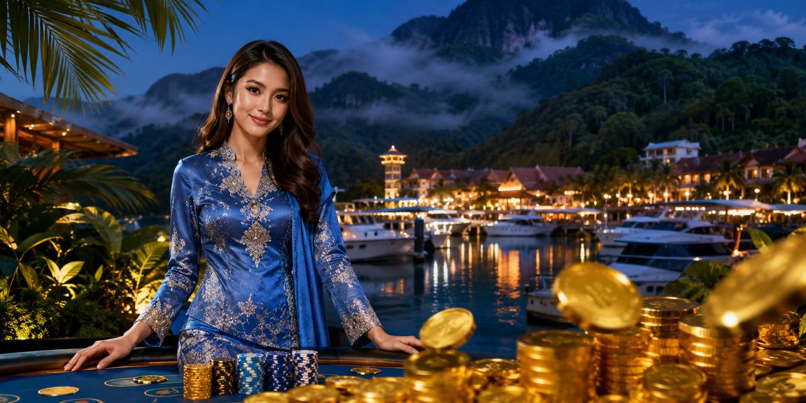 Paparan bonus dan cashback pertaruhan dalam talian di Langkawi bergaya baju kurung Malaysia